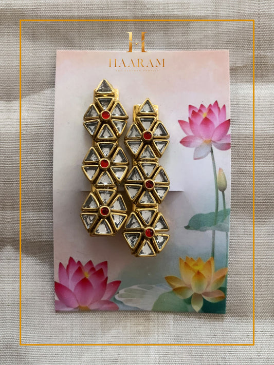 Handcrafted Alligator Clip by Haaram by Yashh — elegant and functional hair accessory.