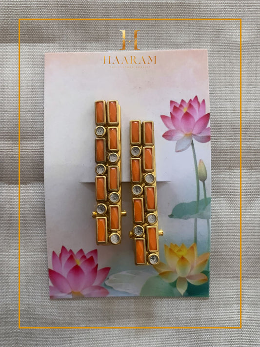 Handcrafted Alligator Clip by Haaram by Yashh — elegant and functional hair accessory.