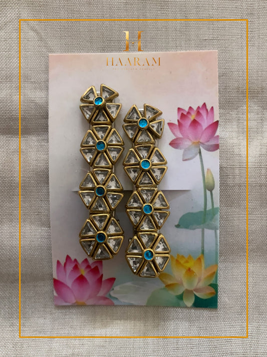 Handcrafted Alligator Clip by Haaram by Yashh — elegant and functional hair accessory.