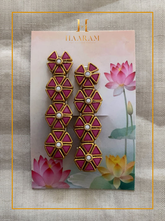 Handcrafted Alligator Clip by Haaram by Yashh — elegant and functional hair accessory.