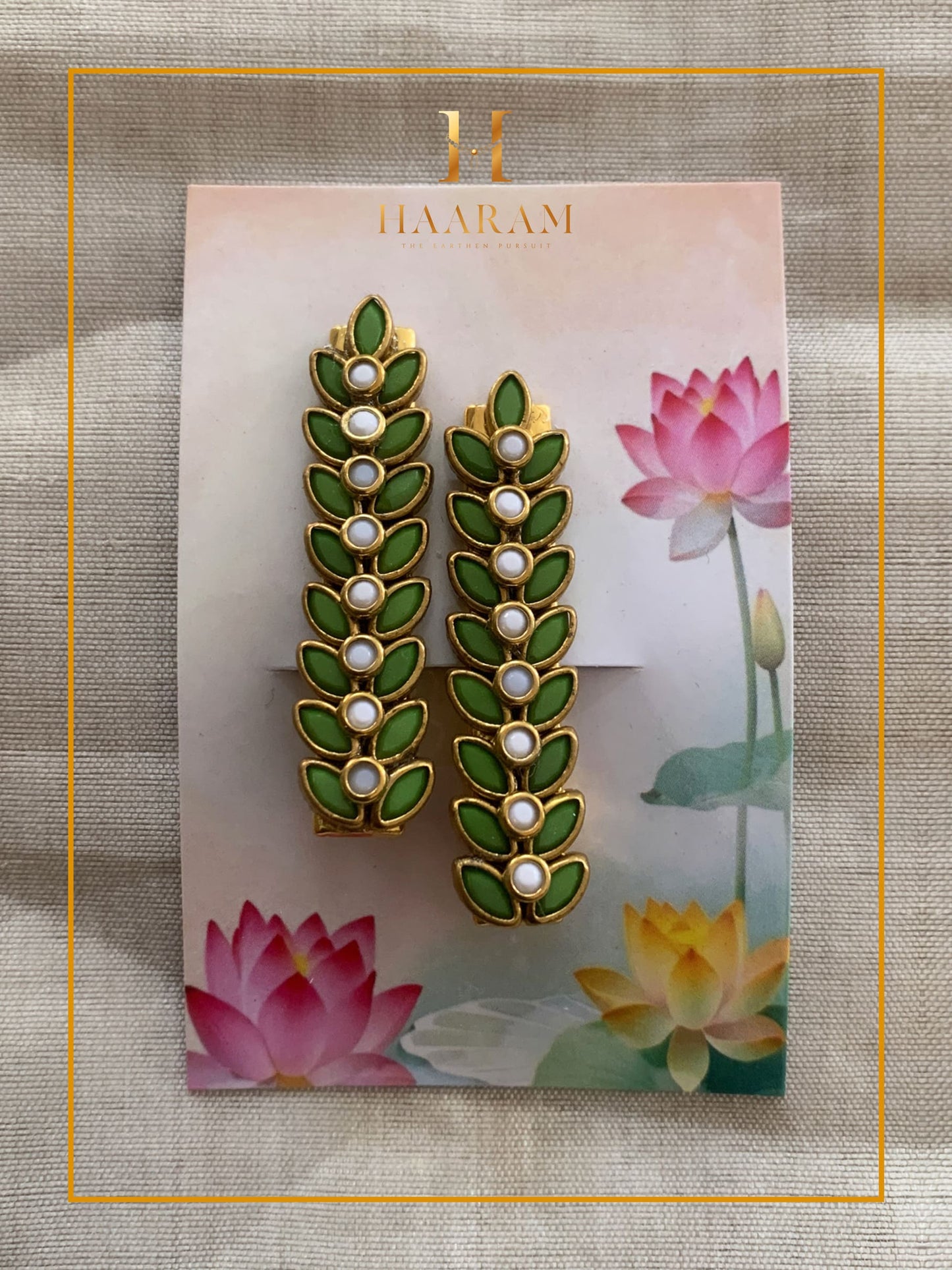 Handcrafted Alligator Clip by Haaram by Yashh β elegant and functional hair accessory.