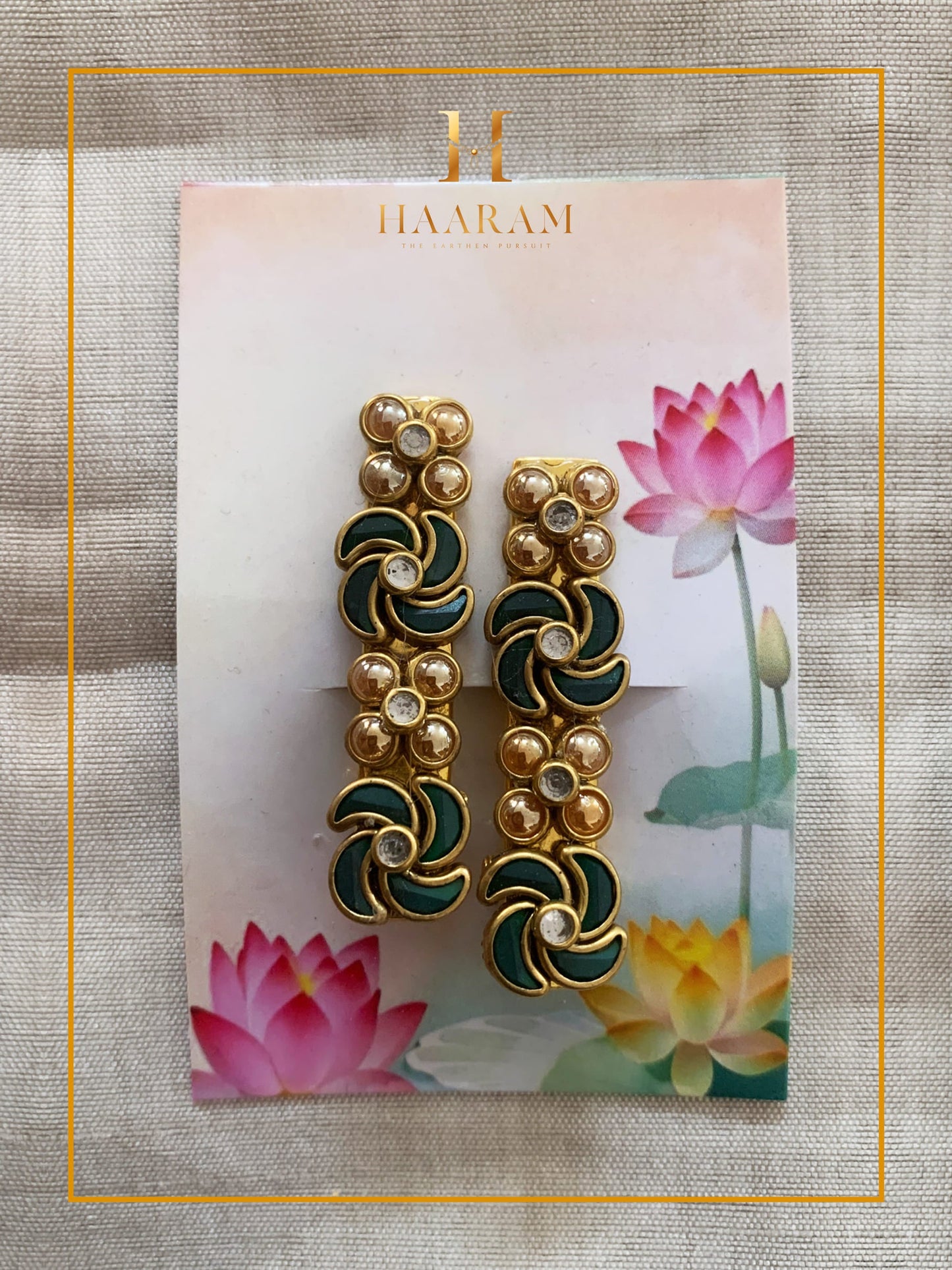 Handcrafted Alligator Clip by Haaram by Yashh β elegant and functional hair accessory.