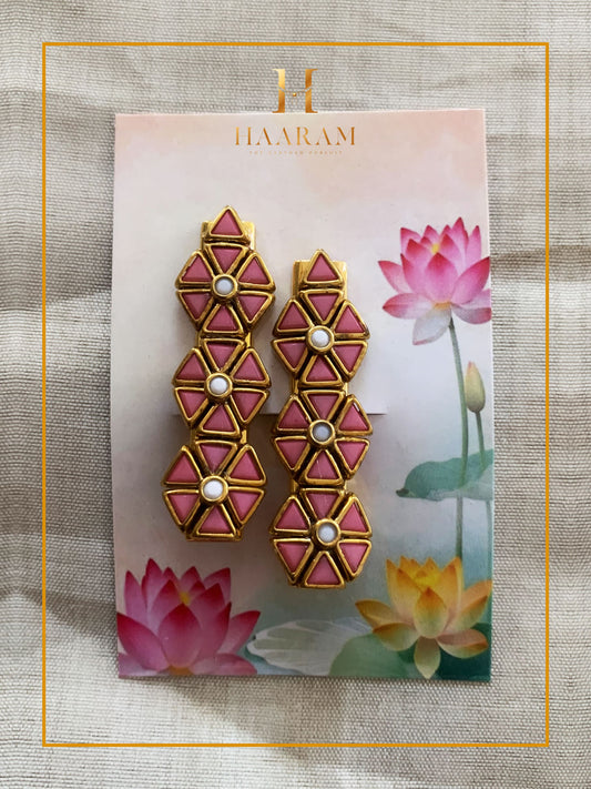 Handcrafted Alligator Clip by Haaram by Yashh — elegant and functional hair accessory.