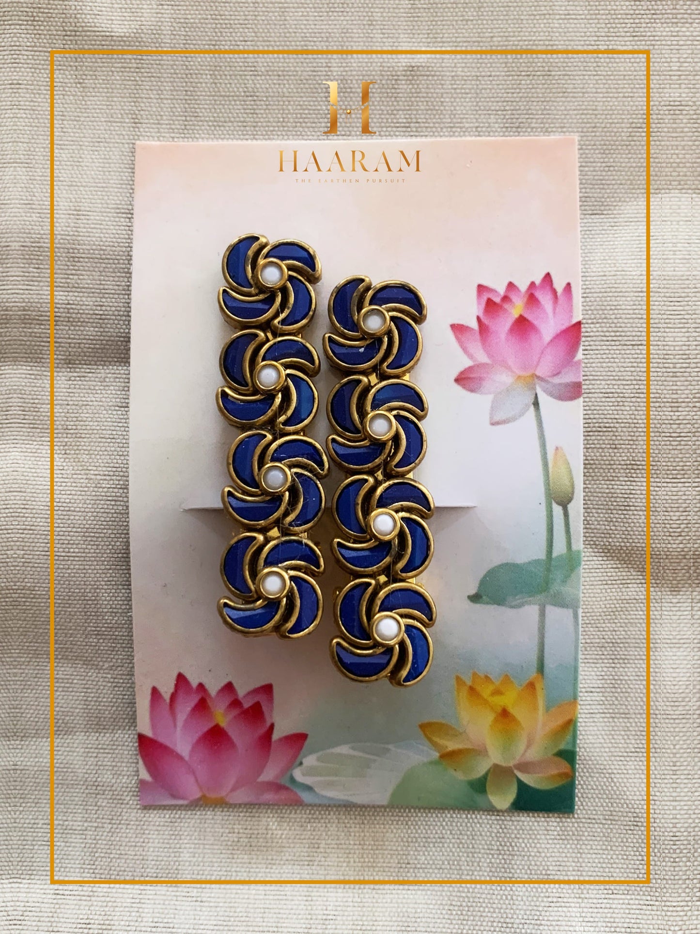 Handcrafted Alligator Clip by Haaram by Yashh β elegant and functional hair accessory.