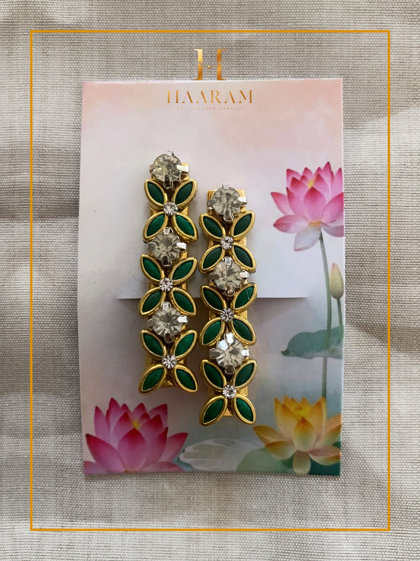 Handcrafted Alligator Clip by Haaram by Yashh β elegant and functional hair accessory.