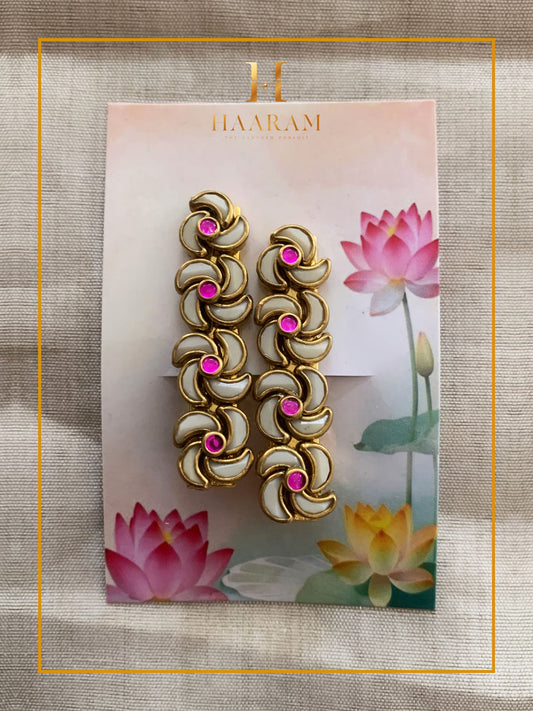 Handcrafted Alligator Clip by Haaram by Yashh — elegant and functional hair accessory.