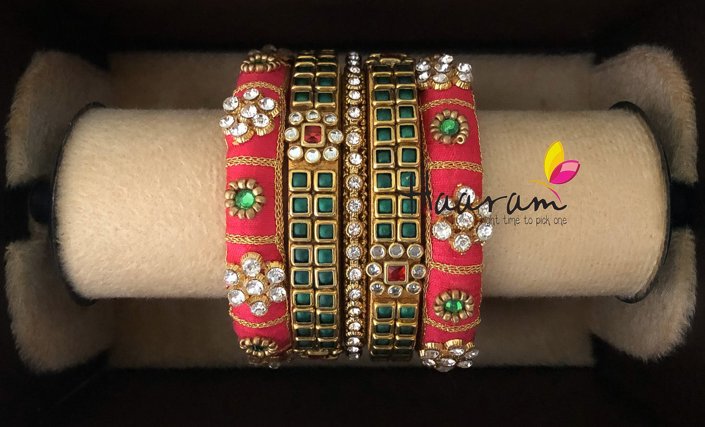 Raw Silk Bangles BR0064