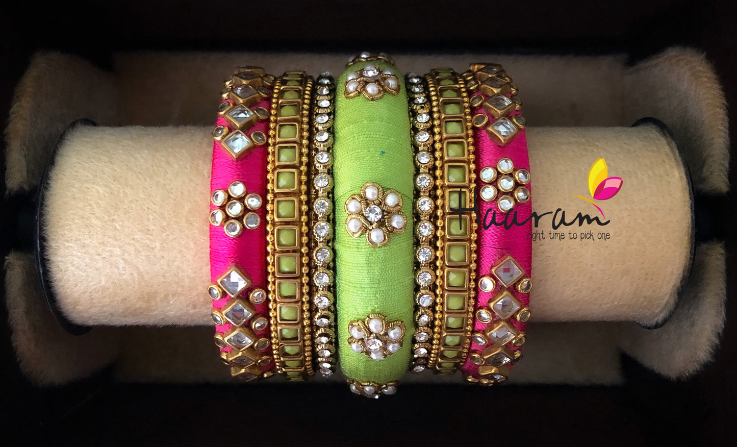 Raw Silk Bangles BR0072