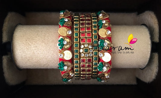 Raw Silk Bangles BR0116