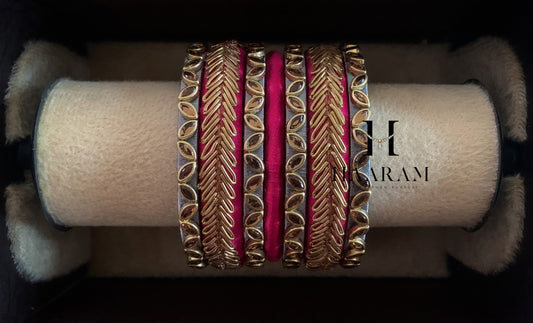 Raw Silk Bangles BR0140
