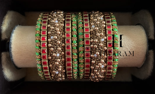 Raw Silk Bangles BR0156