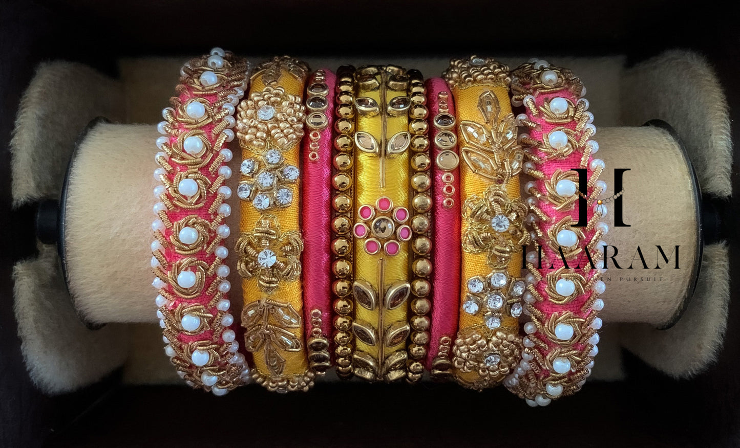 Raw Silk Bangles BR0157