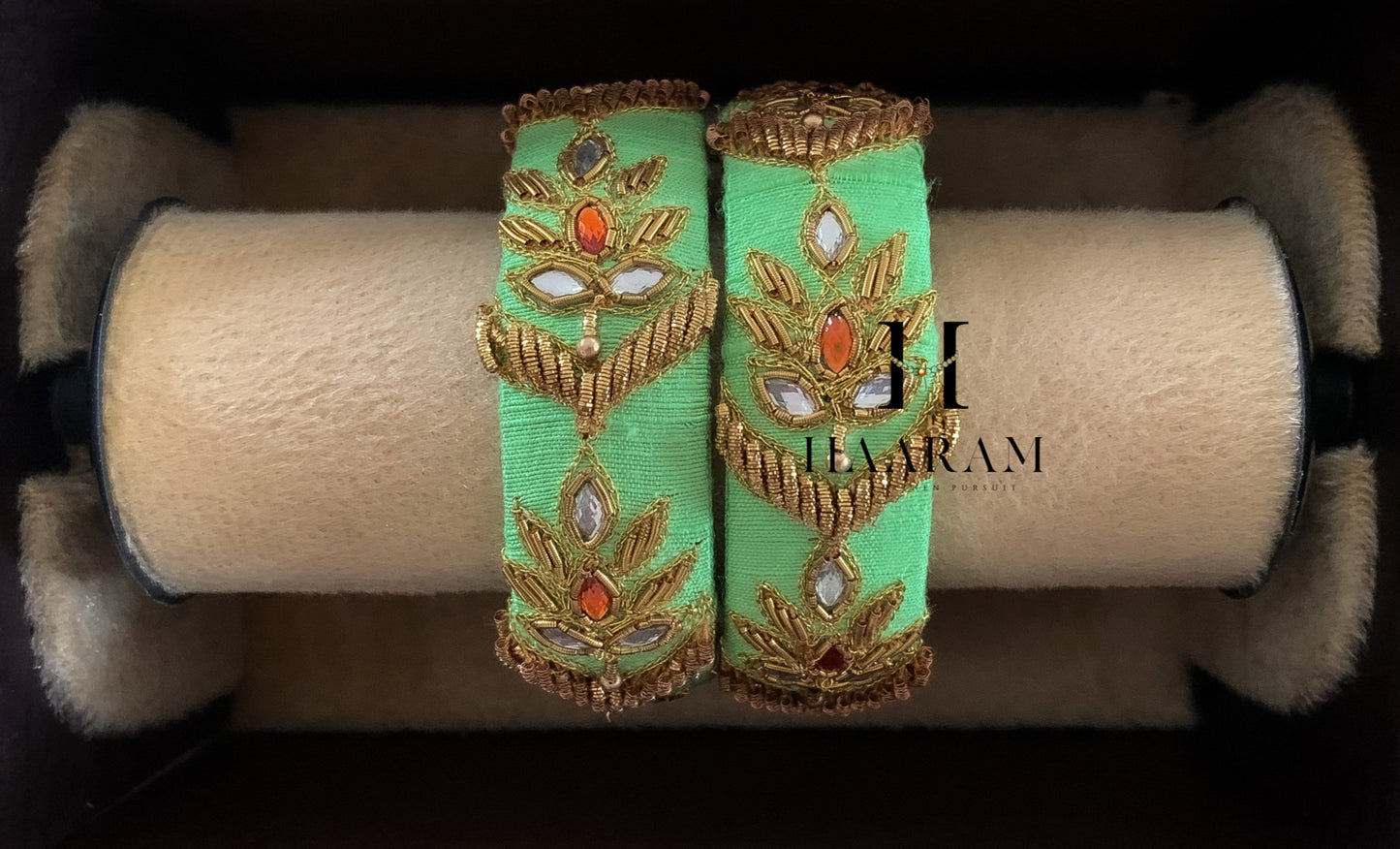 Raw Silk Bangles BR0183
