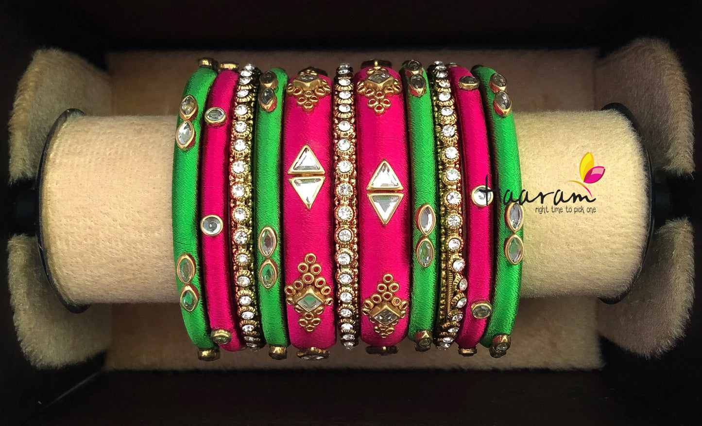Silk Thread Bangles BS0056