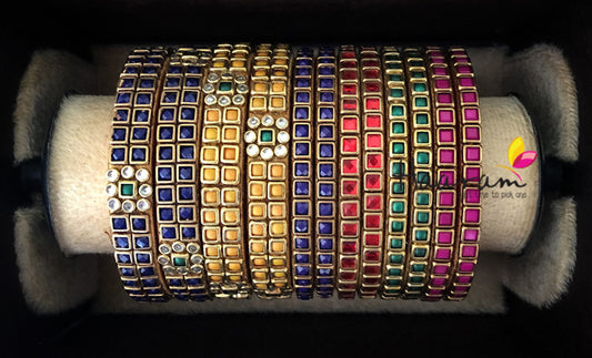 Silk Thread Bangles BS0153