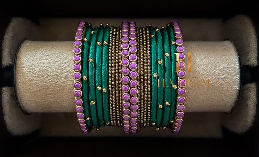 Silk Thread Bangles BS0157
