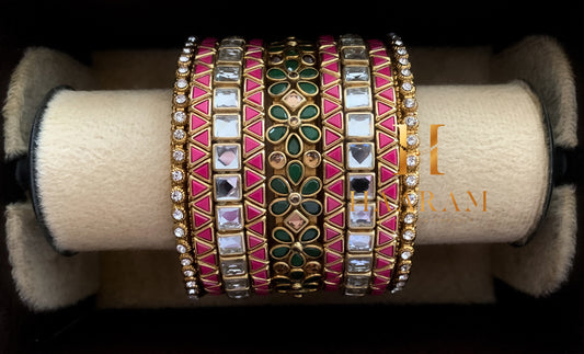 Silk Thread Bangles BS0166