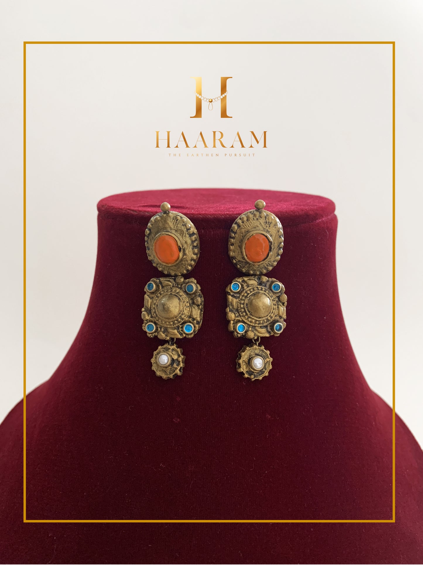 Terracotta Earrings E0010