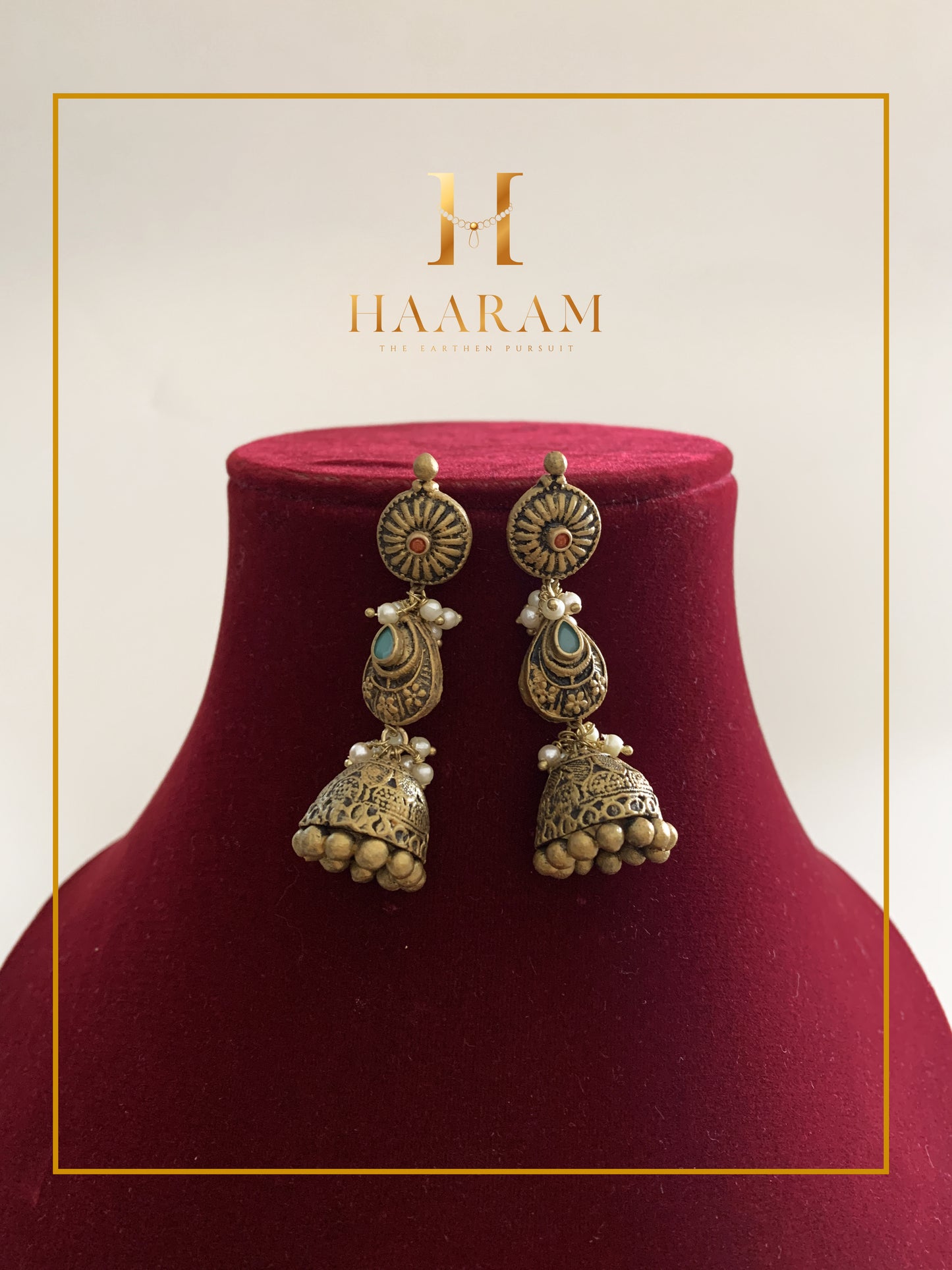 Terracotta Earrings E0030