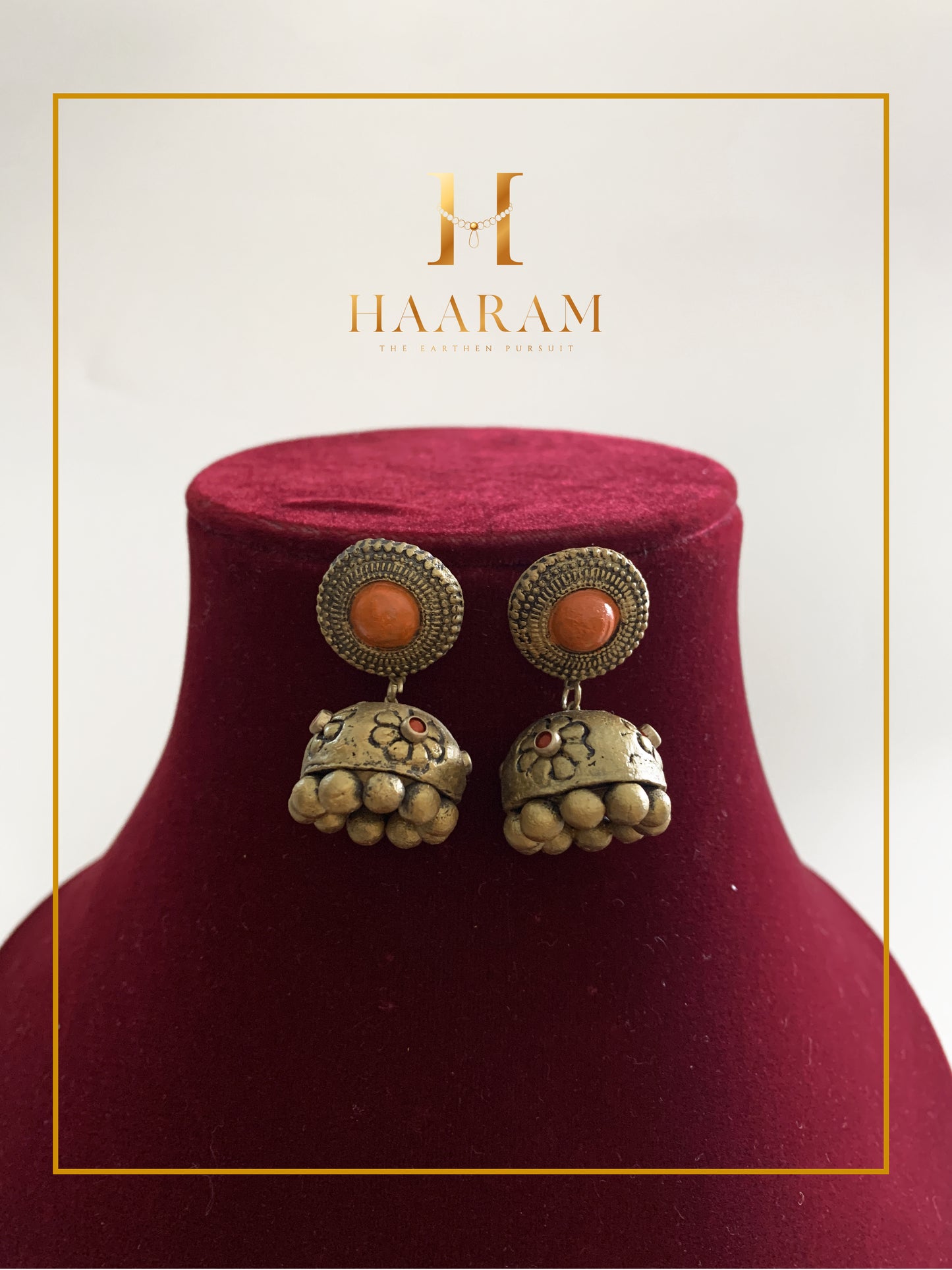 Terracotta Earrings E0039