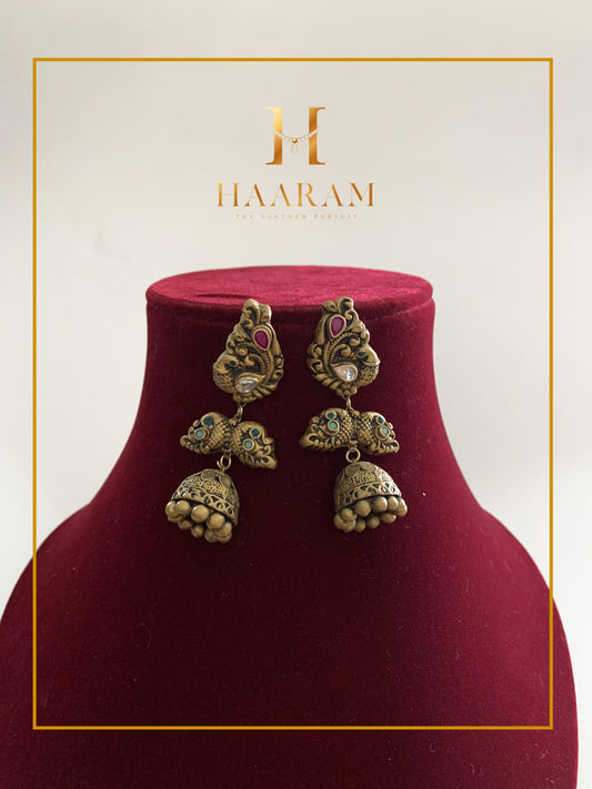 Terracotta Earrings E0040