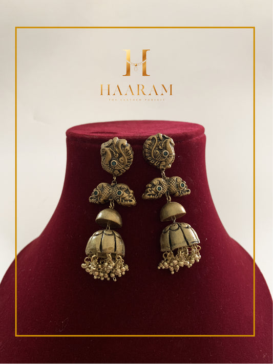 Terracotta Earrings E0059C