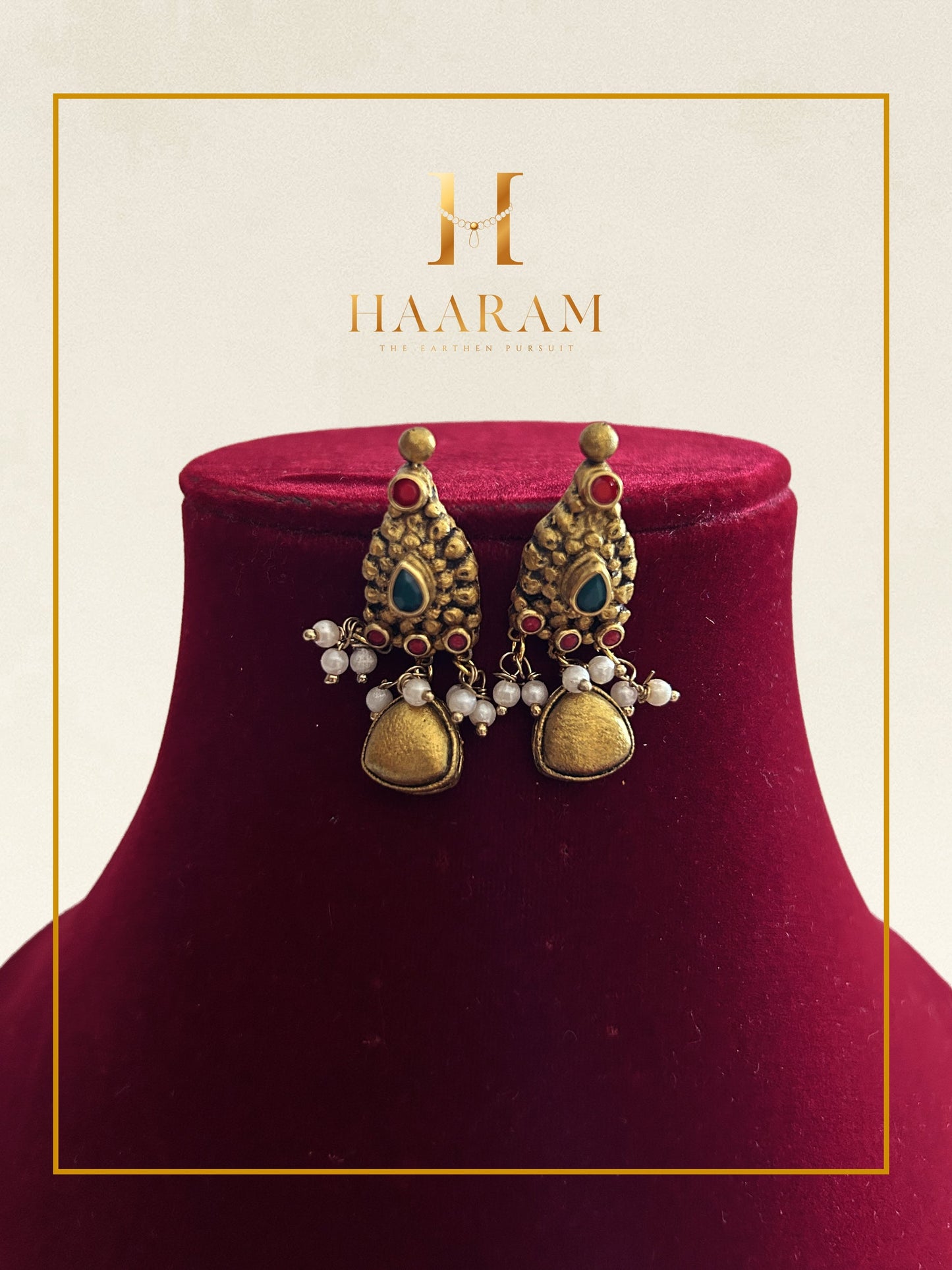 Terracotta Earrings E0115