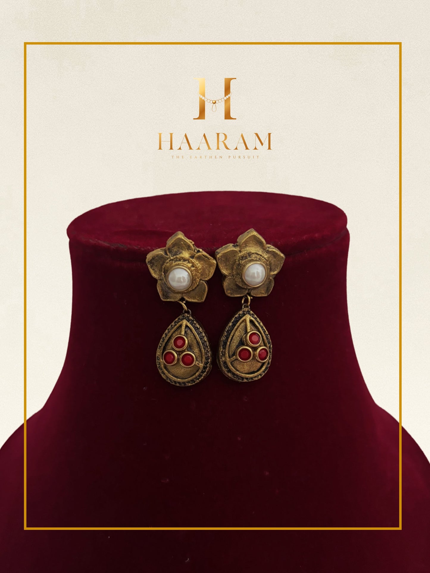 Terracotta Earrings E0132