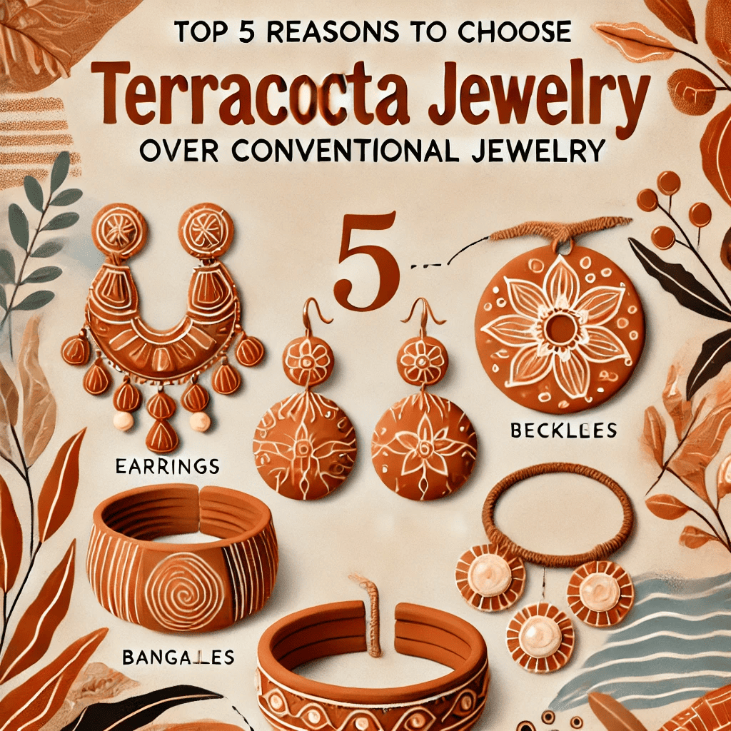 Top 5 Reasons to Choose Terracotta Jewelry Over Conventional Jewelry