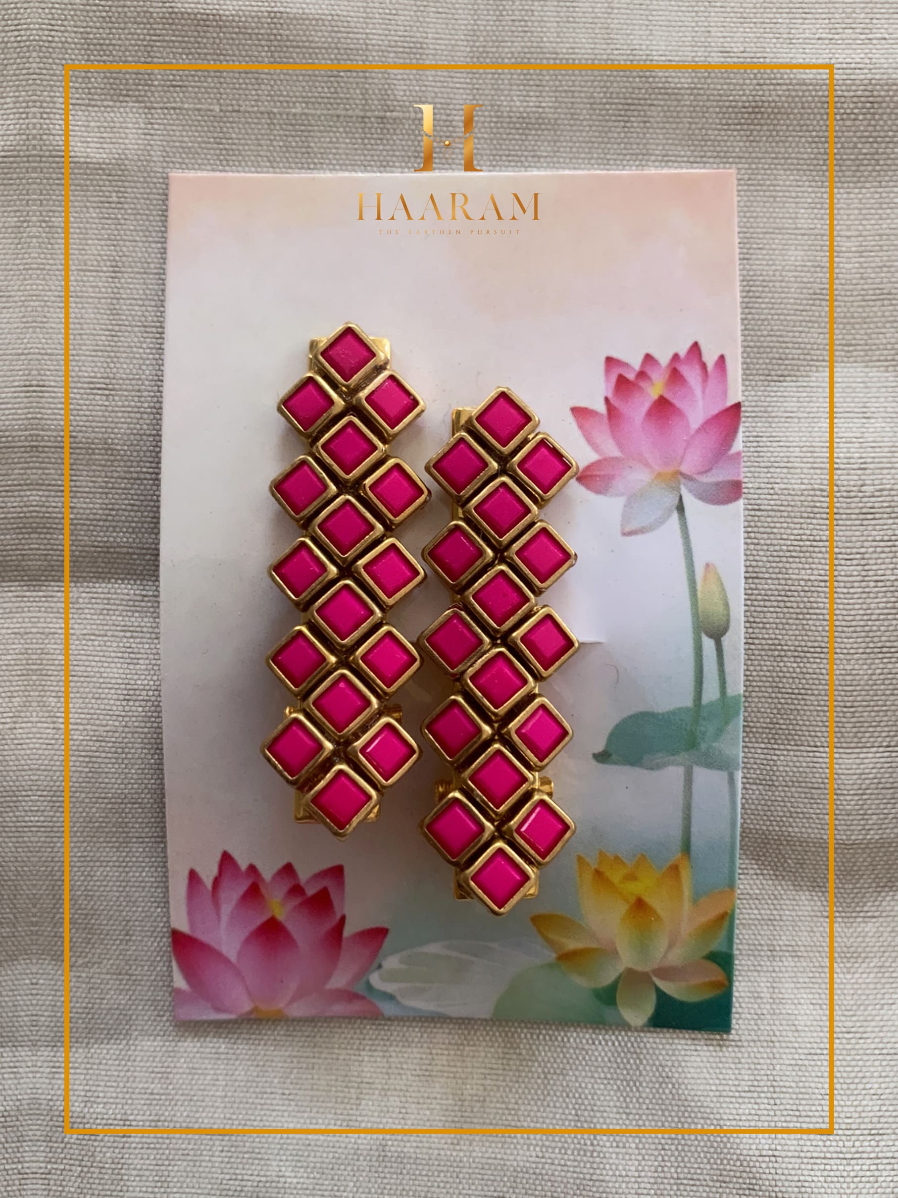 Handcrafted Alligator Clip by Haaram by Yashh — elegant and functional hair accessory.