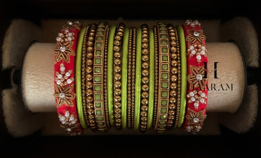 Raw Silk Bangles BR0010