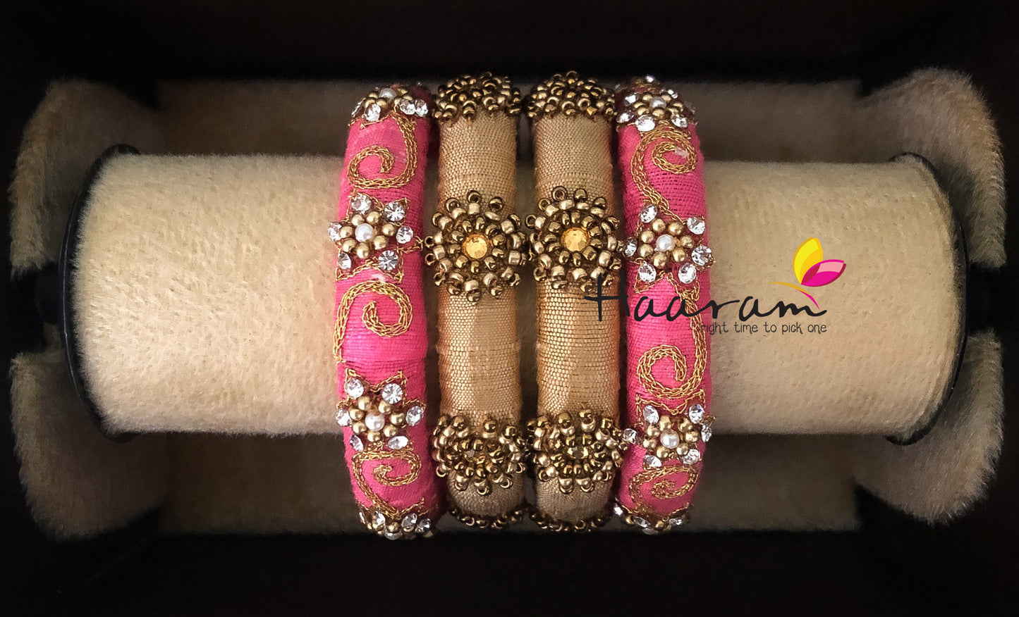 Raw Silk Bangles BR0015