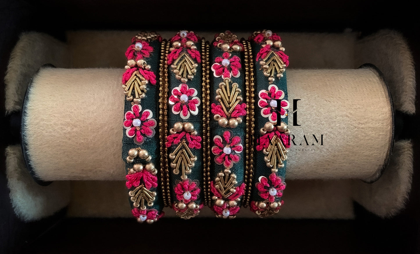 Raw Silk Bangles BR0190