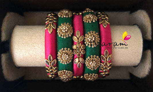 Raw Silk Bangles BR0020