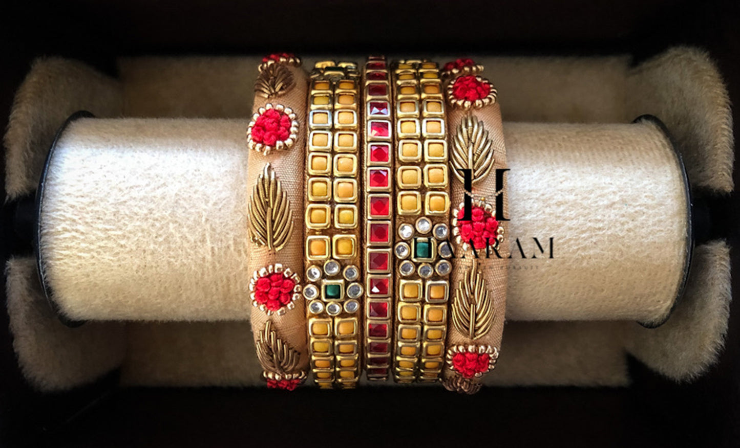 Raw Silk Bangles BR0026