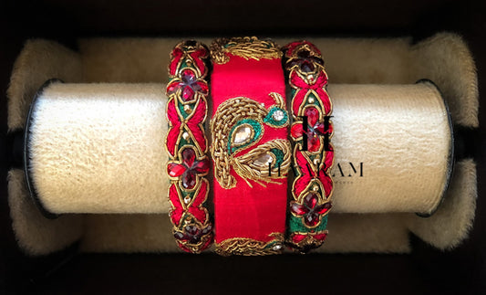 Raw Silk Bangles BR0027