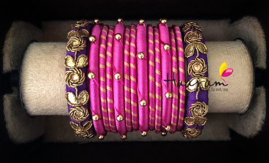 Raw Silk Bangles BR0035