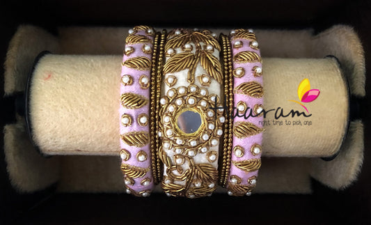 Raw Silk Bangles BR0046