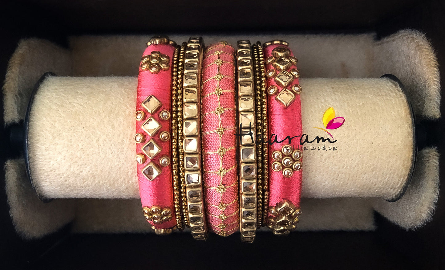 Raw Silk Bangles BR0049