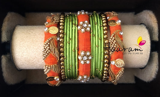 Raw Silk Bangles BR0050