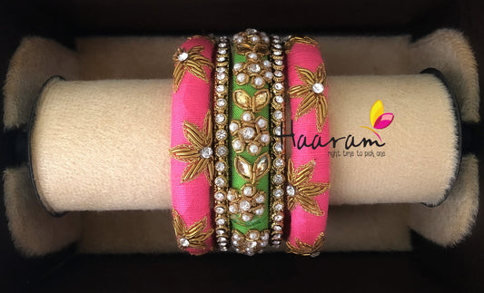 Raw Silk Bangles BR0055