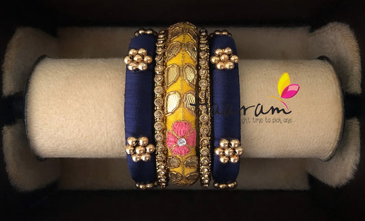 Raw Silk Bangles BR0059