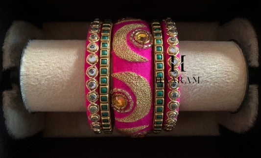 Raw Silk Bangles BR0068