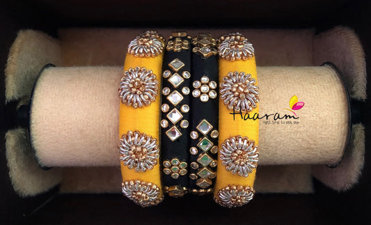 Raw Silk Bangles BR0079