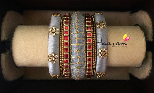 Raw Silk Bangles BR0083