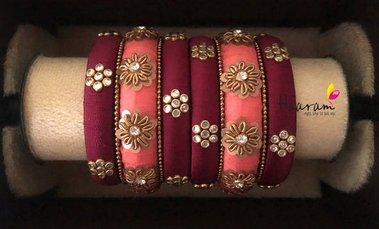 Raw Silk Bangles BR0088