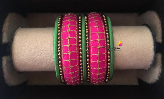 Raw Silk Bangles BR0094