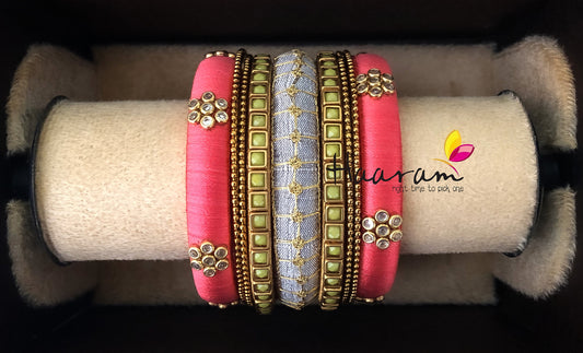 Raw Silk Bangles BR0119