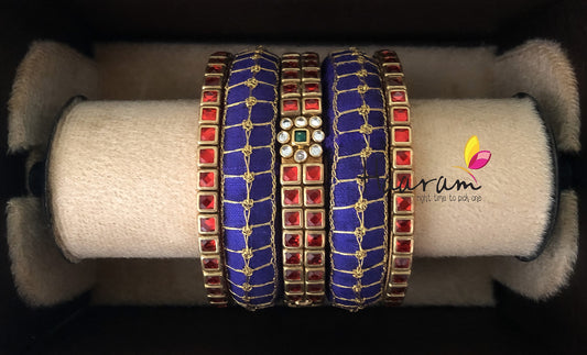 Raw Silk Bangles BR0132