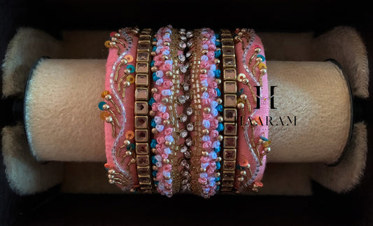 Raw Silk Bangles BR0146